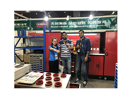 天金冈工具柜亮相上海国际五金展，助阵五金行业发展风向标！