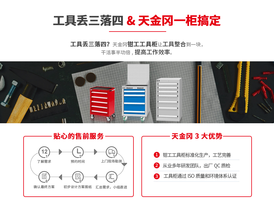 天金冈_一柜搞定_提高工作效率