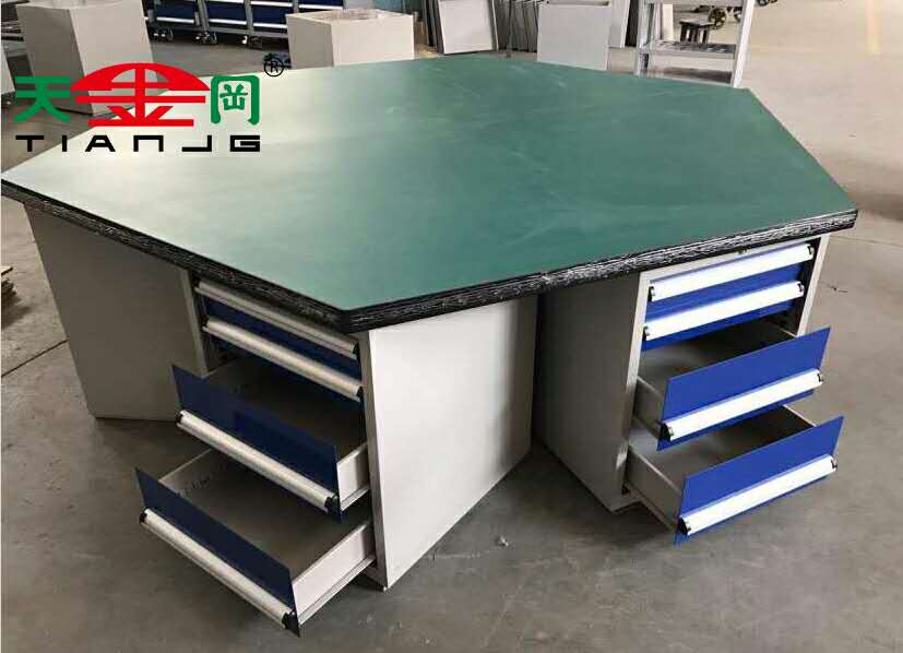 六边形钳工工作台